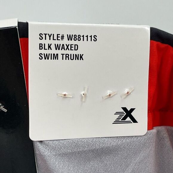 ZeroXposur Plunge Swim Trunks UPF 50+ Quick Dry Stretch Men Small Black Waxed - Picture 4 of 7